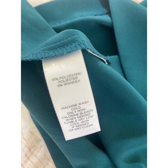 Loft Women's Green Slutter Sleeve Pull Over Dress - 2 - Picture 11 of 12